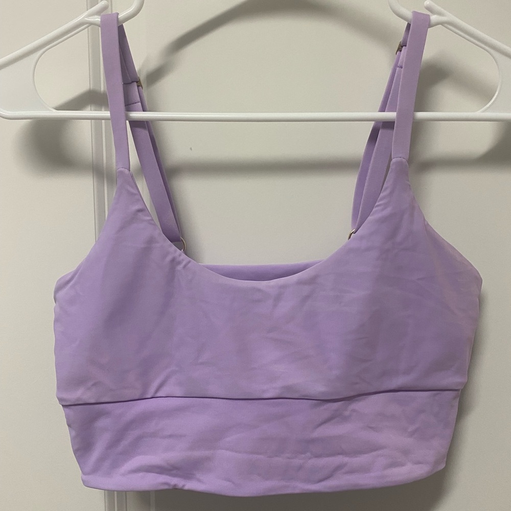 Night Dive lavender swim top (small)
